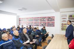 Приоритеты нашей команды по модернизации общественного транспорта обсудили с работниками Городского троллейбусного парка №1